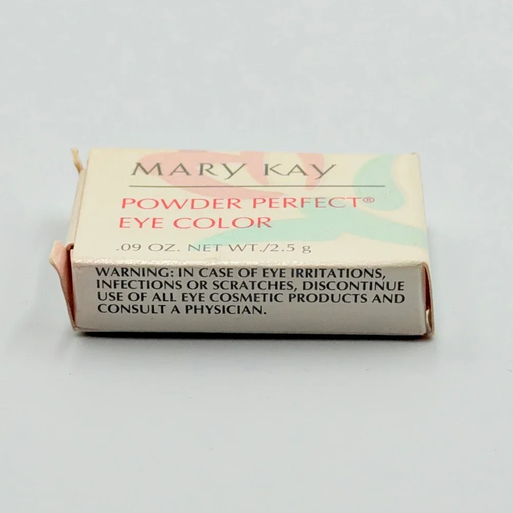 Mary Kay Powder Perfect Eye Color Midnight Blue 5952 Navy Eyeshadow .09oz Vtg‎
